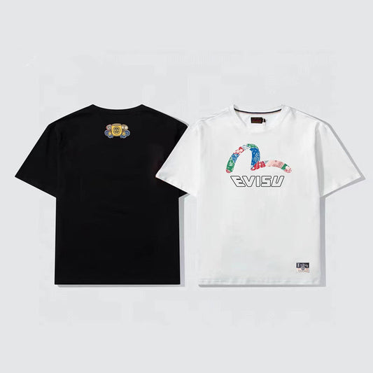 2026 Evisu Men's  New T-Shirt
