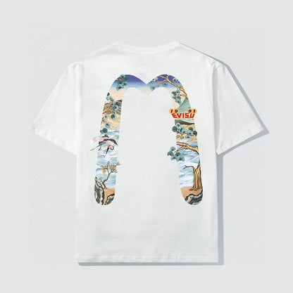 2026 Evisu Men's  New T-Shirt
