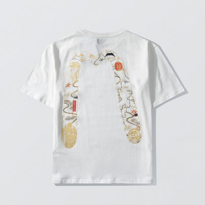 2026 Evisu Men's  New T-Shirt