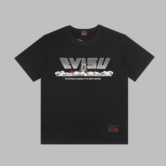 2026 Evisu Men's & Women's New T-Shirt
