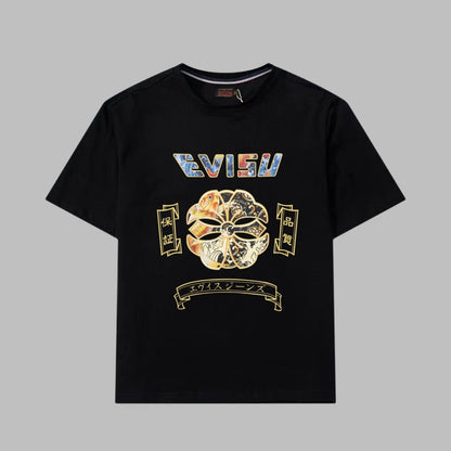 2026 Evisu Men's  New T-Shirt