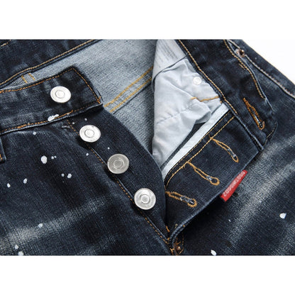 DSQ2  New 2026 Men's Ink Splash Jeans