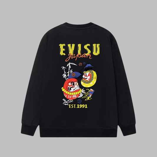 Evisu Men's & Women's New Arrival Sweatshirt