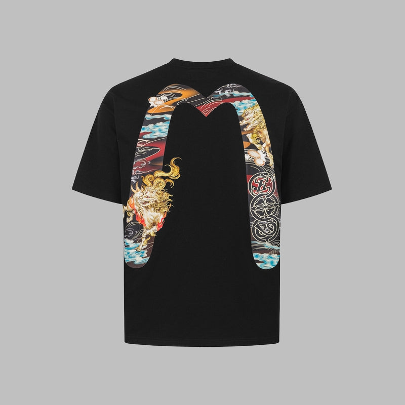 2026 Evisu Men's & Women's New T-Shirt